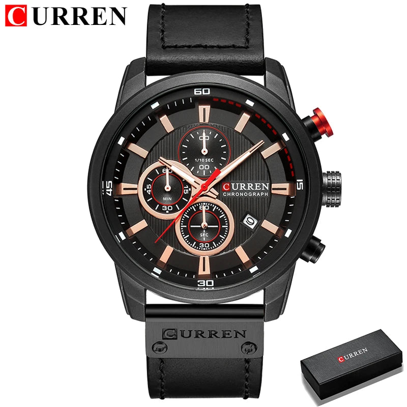 Ermania - CURREN Quartz Men's Watch