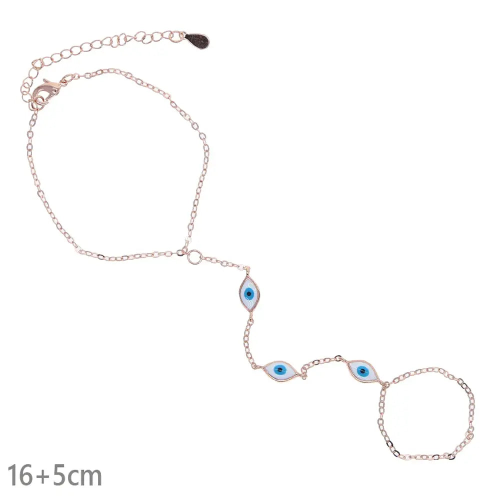 Ermane - Hand Chain Bracelet Gold Color - Ermania