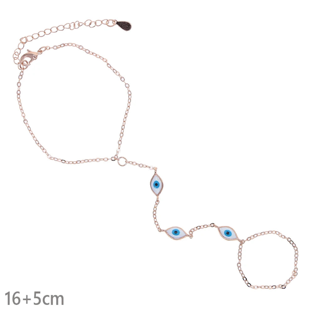 Ermane - Hand Chain Bracelet Gold Color