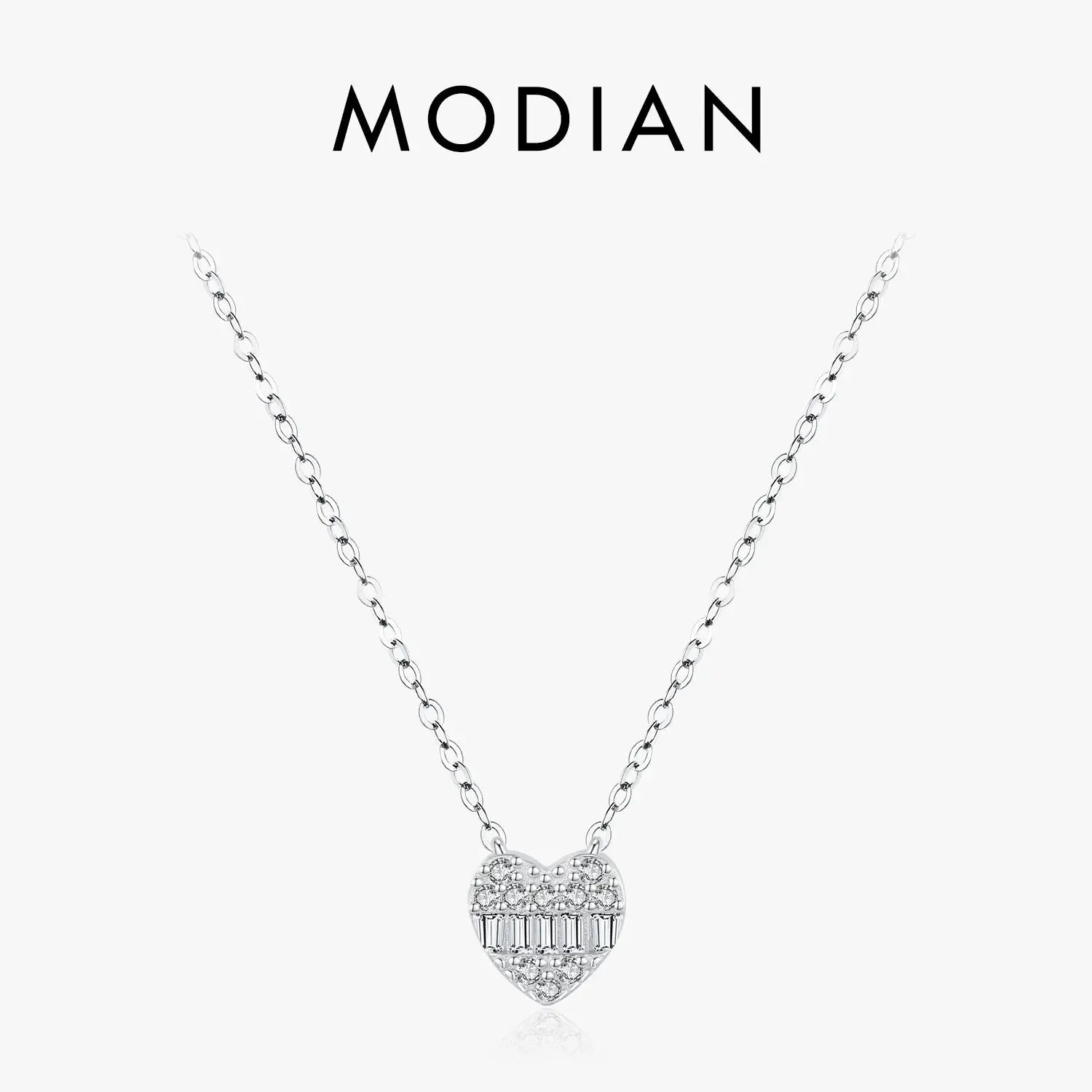 Ermania- Sterling Silver Hearts Necklace - Ermania