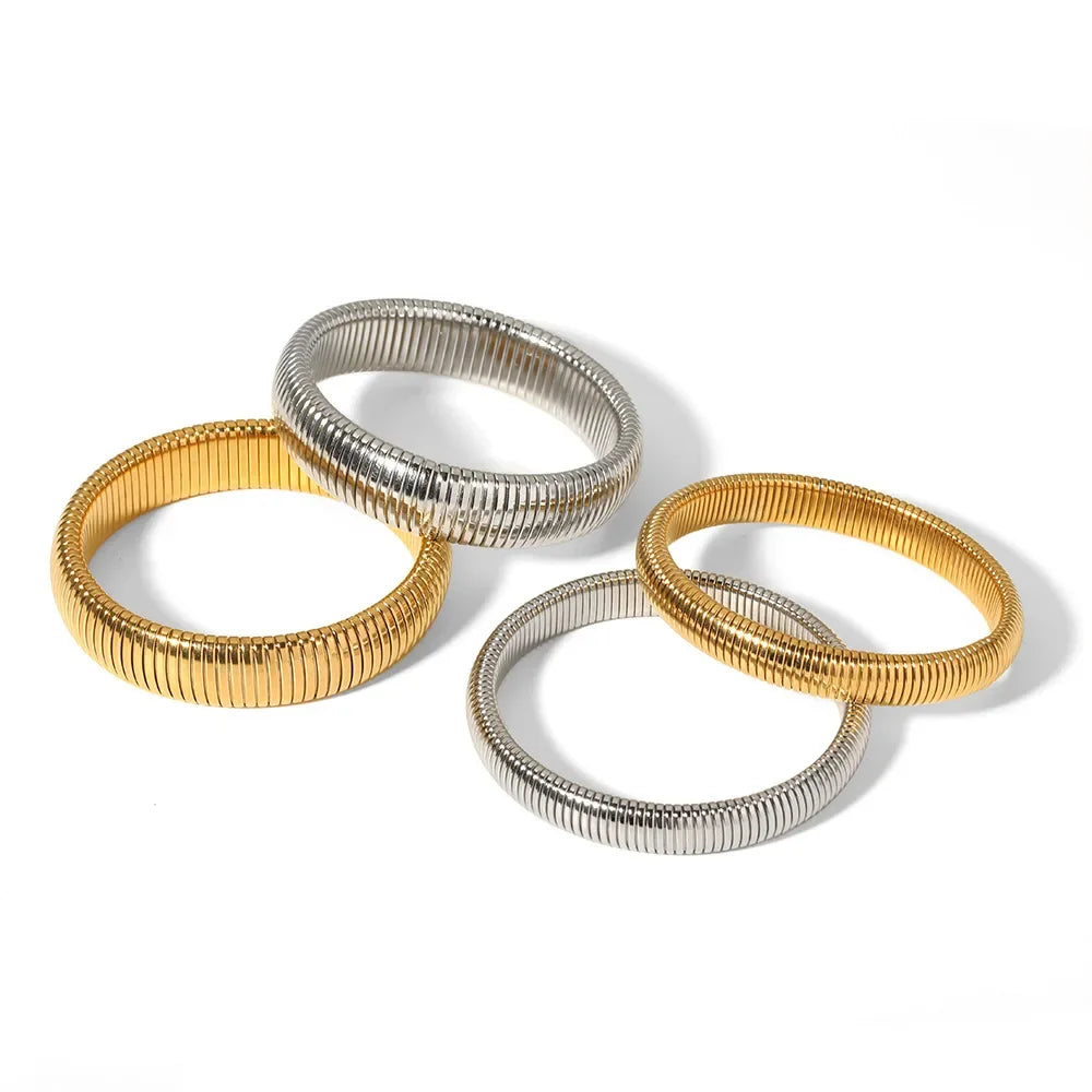 Ermania - French Vintage Luxury Niche Fashion Bracelet 18K Gold