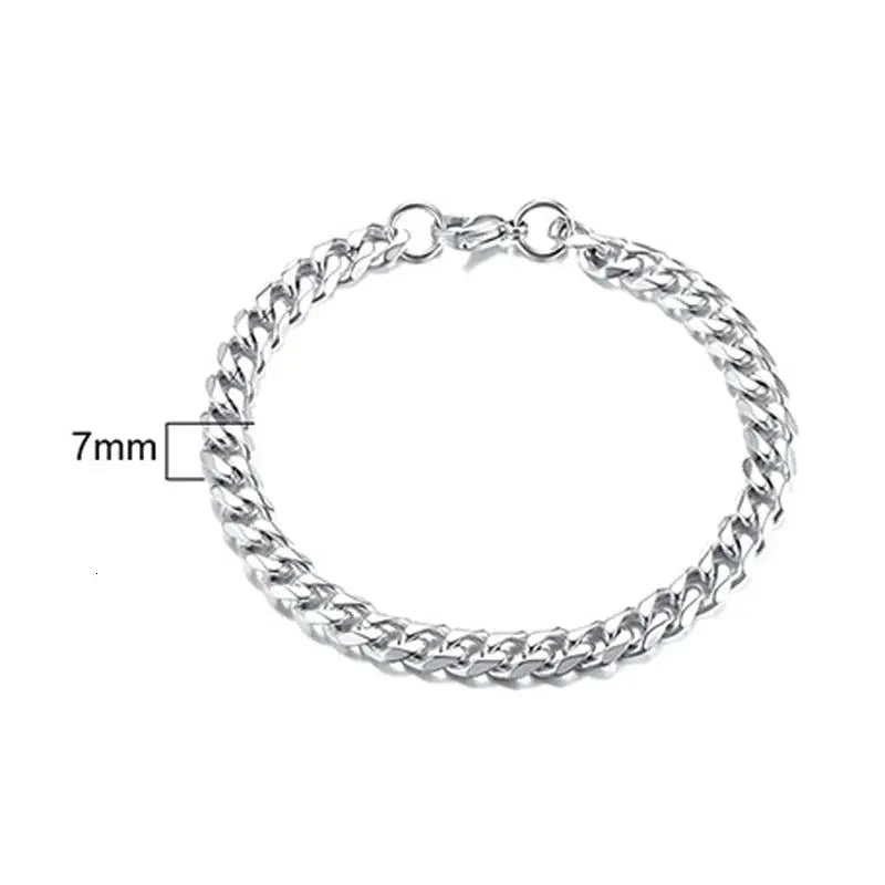 Stainless Steel Chain Bracelet - Ermania