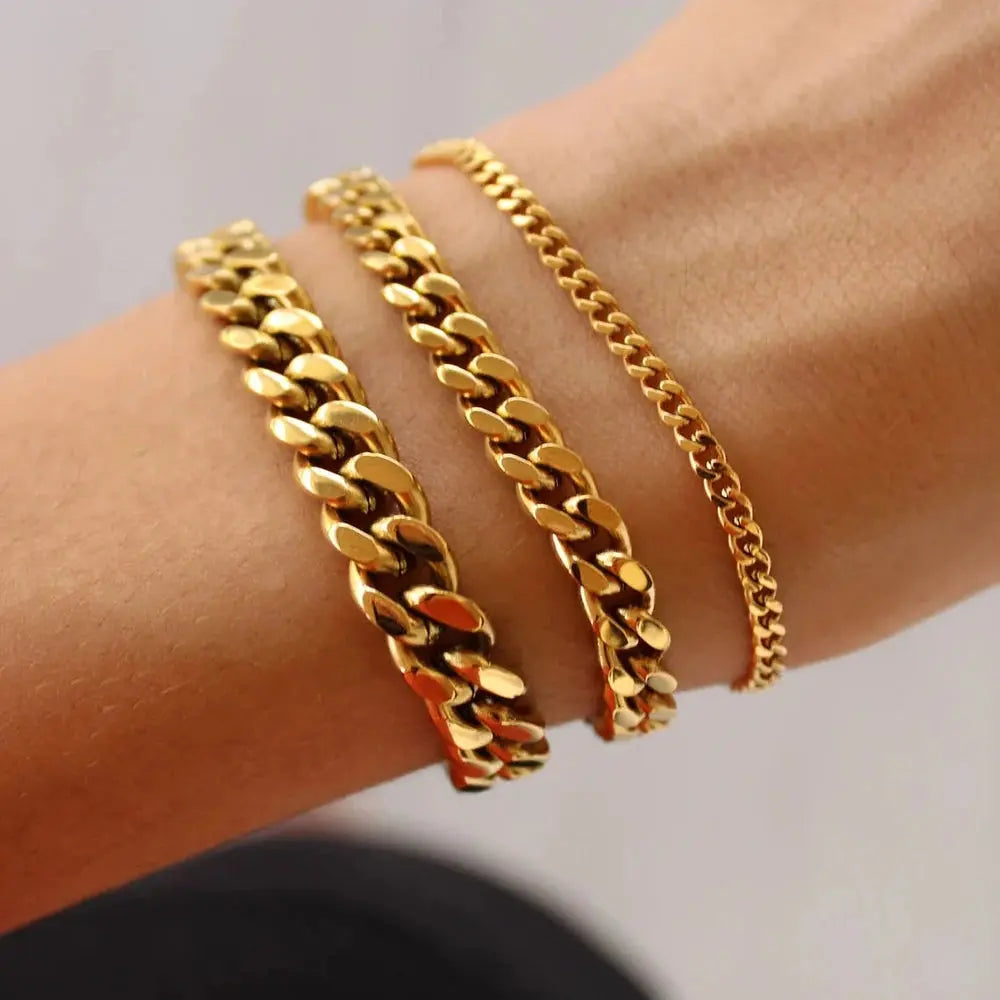Stainless Steel Chain Bracelet - Ermania