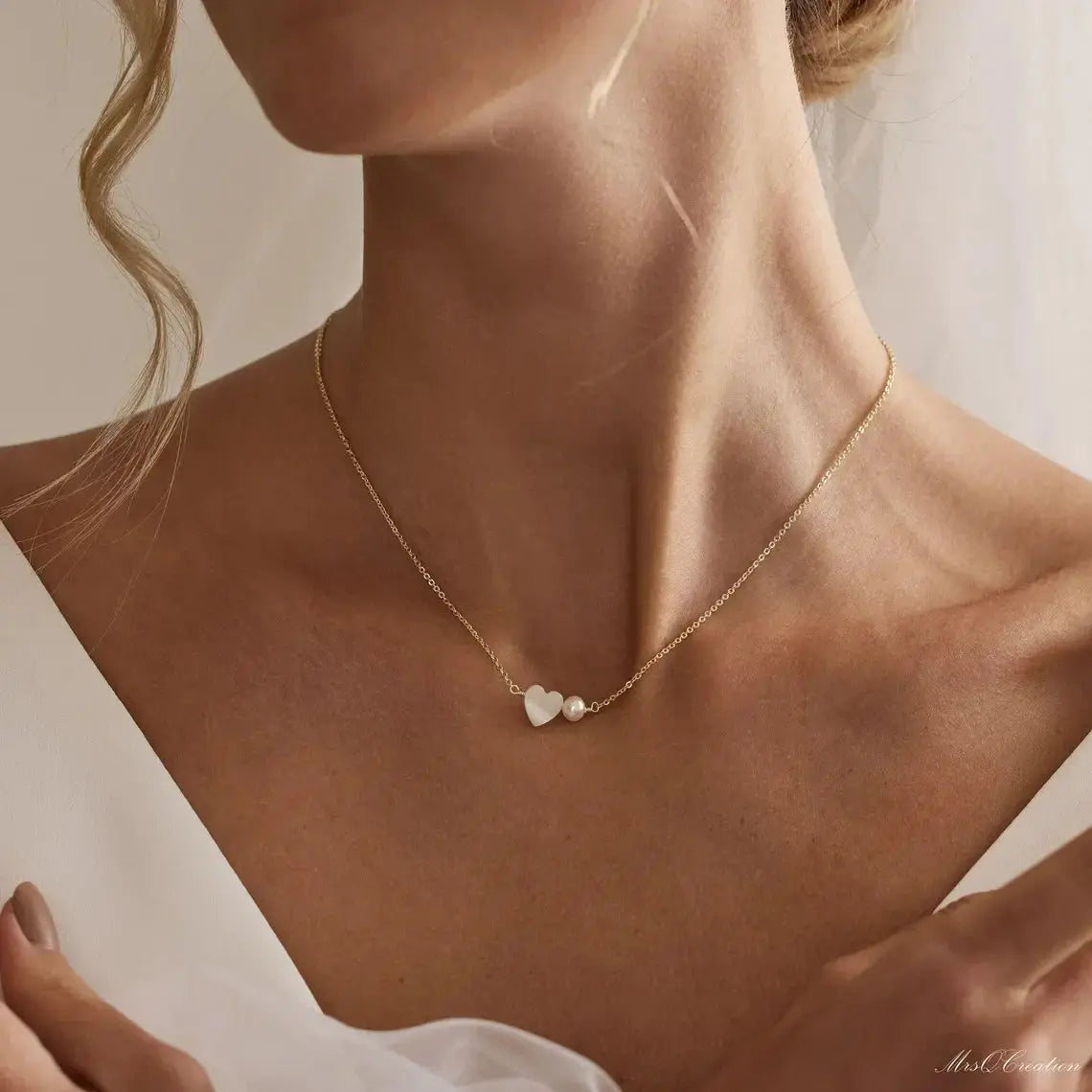 Ermania - 18K Gold Plated Stainless Steel Necklace - Ermania