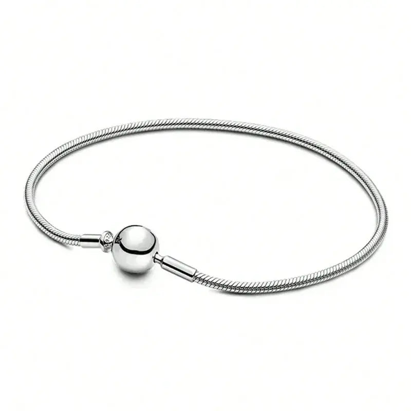 Ermania - Sterling Silver Love Heart Bracelet - Ermania