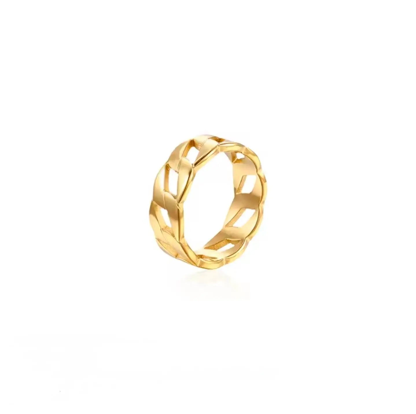 Angela gold plated ring