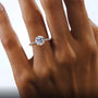 Ermania - Moissanite Engagement Ring for Women - Ermania