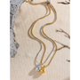 Ermania - Lucy Necklace 18K Gold Plated - Ermania