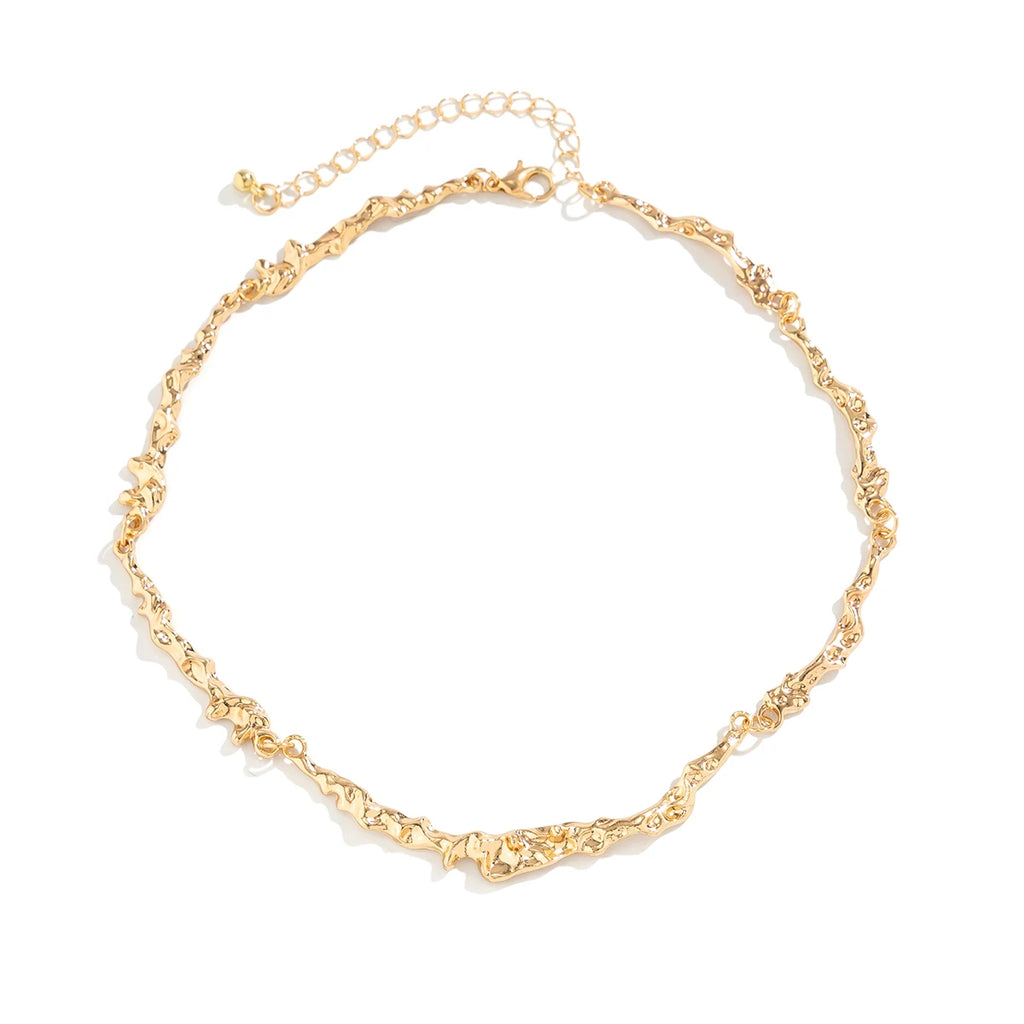Ermania- Ingemark Irregular Bone Chain Necklace