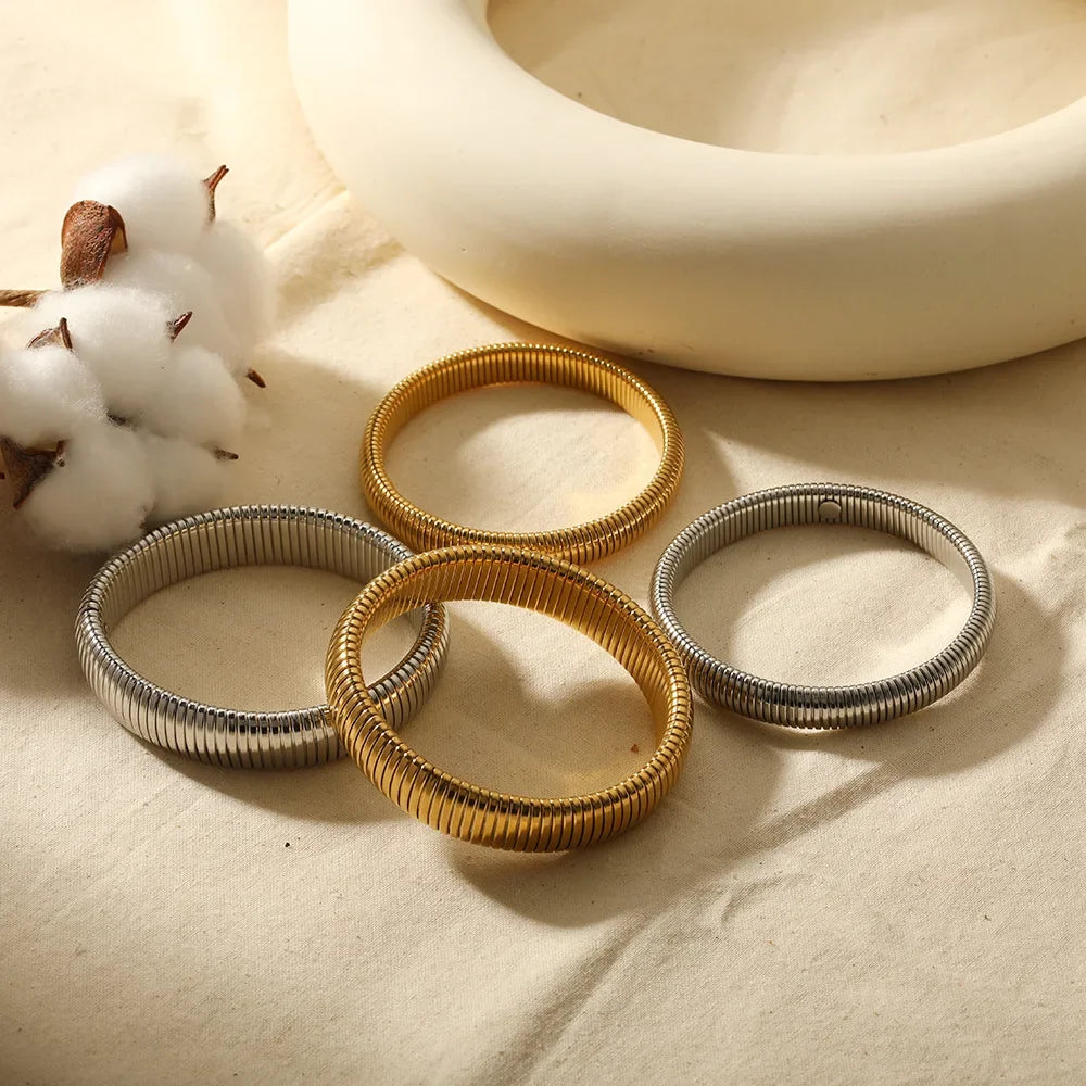 Ermania - French Vintage Luxury Niche Fashion Bracelet 18K Gold