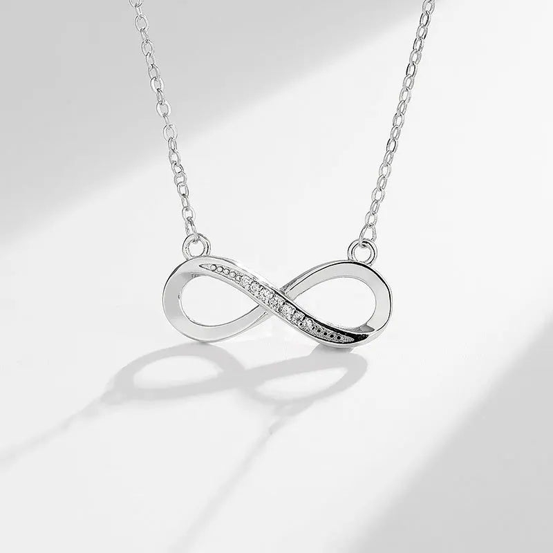 Ermania - Collier avec symbole boucle infinie