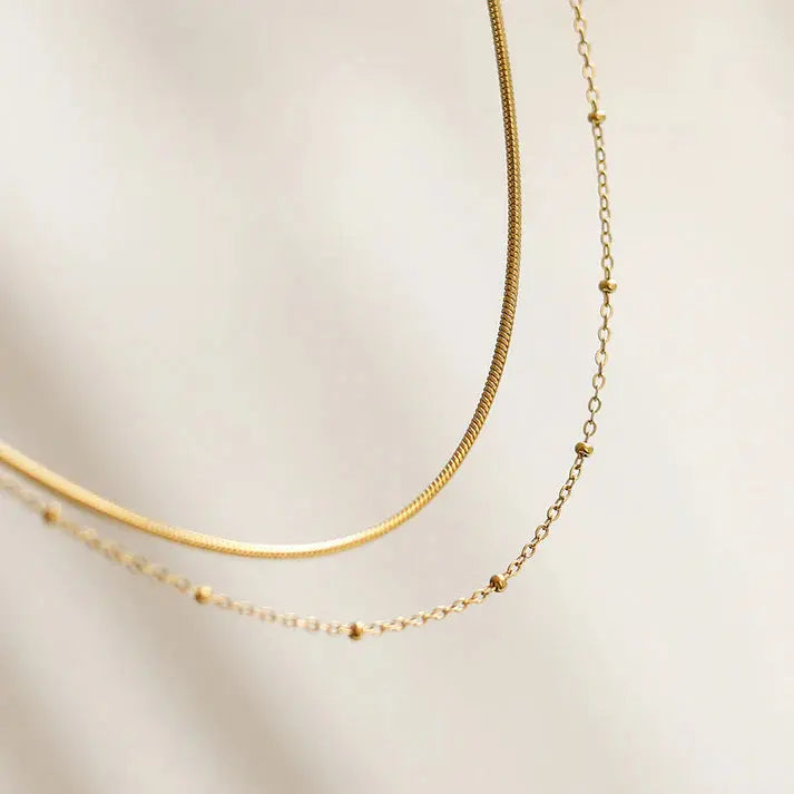 Jordyn 18K Gold-Plated Necklace ERMANIA