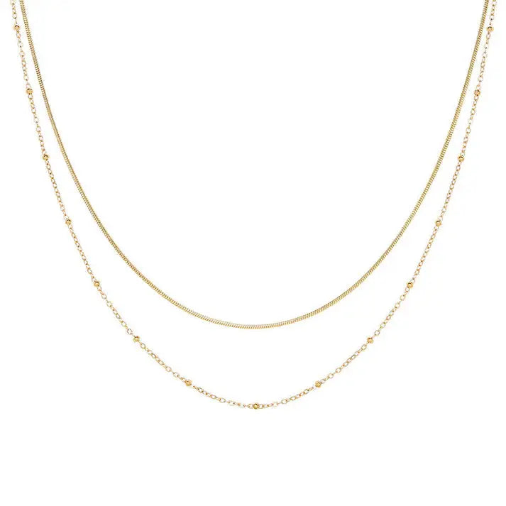 Jordyn 18K Gold-Plated Necklace ERMANIA